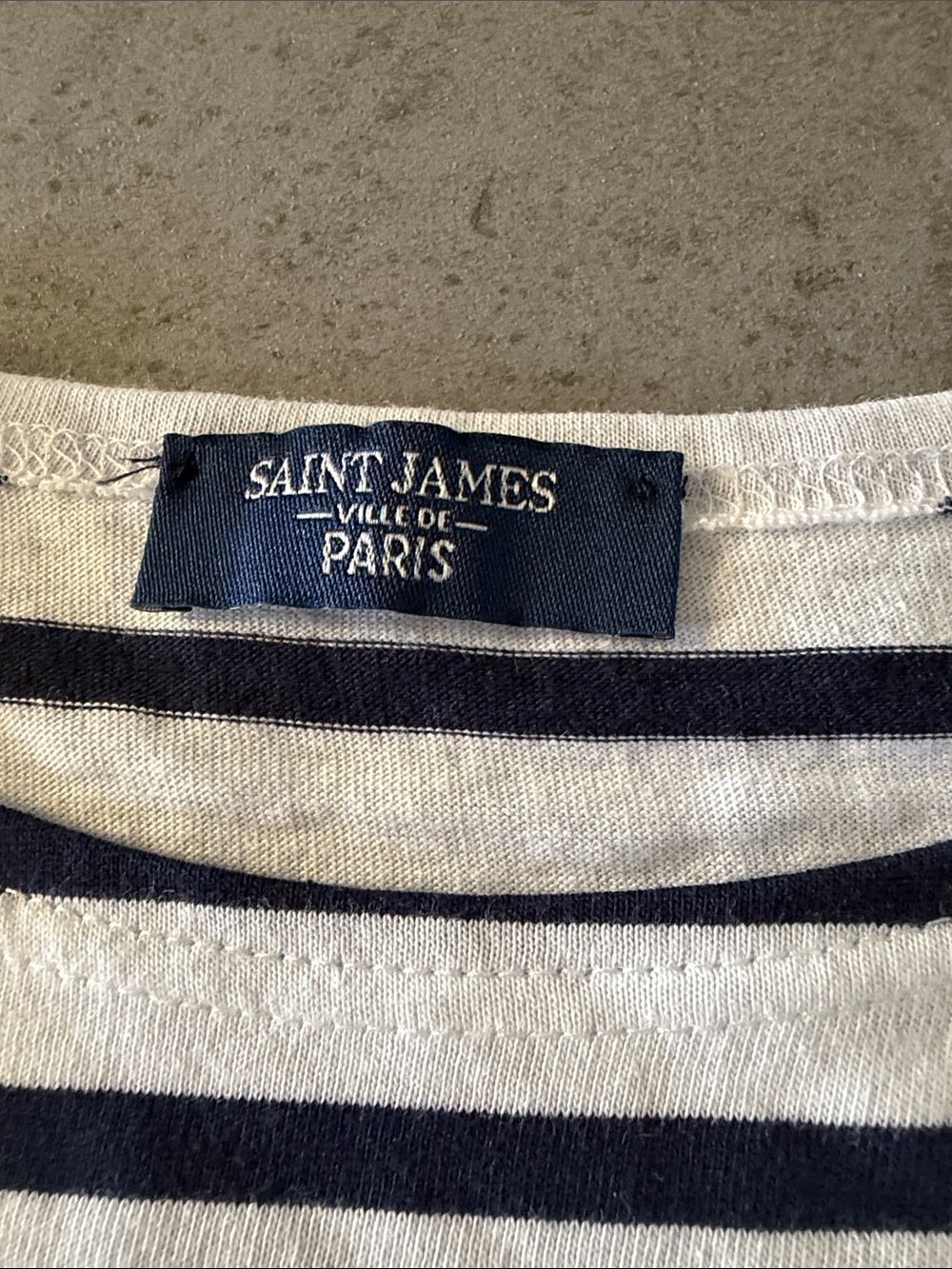 Saint James MINQUIERS PARIS Breton Shirt - Picture 6 of 12